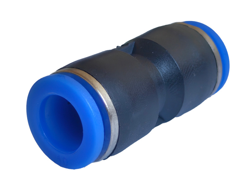 Соединитель трубки ПВХ тормозной Ф 10 PUC прямой