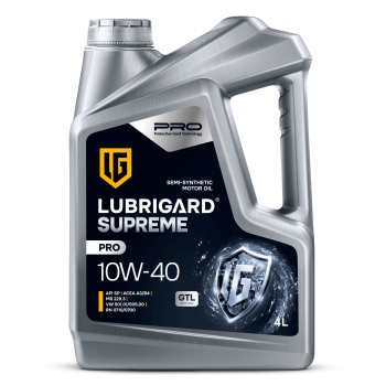 Автомасло LUBRIGARD SUPREME PRO 10W-40 Моторное масло. 4л