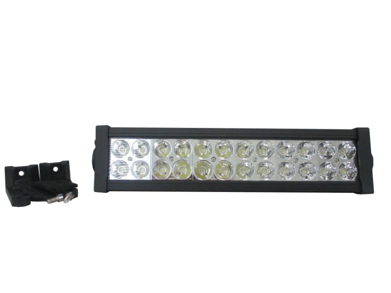 Фара LED KS-EL- 72W 24LEDx3W, 5040Lm,6000K Ал, корп, 350х85х75мм 10-30V пылевлагозащищенный
