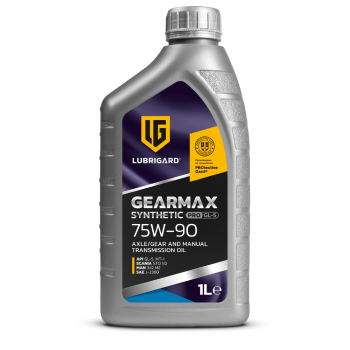 Автомасло LUBRIGARD GEARMAX SYNTHETIC PRO GL-5 75W-90 Трансмиссионное масло. 1л