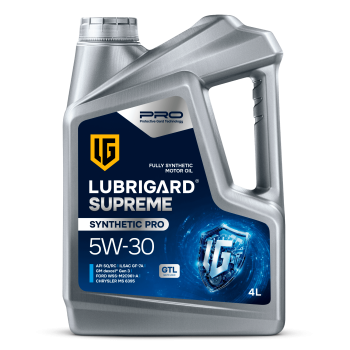 Автомасло LUBRIGARD SUPREME SYNTHETIC PRO 5W-30 Моторное масло. 4л