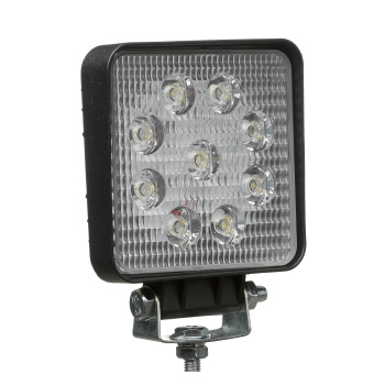 Фара LED LUMEN SUPER SLIM 27WS EPISTAR 9LEDx3W, 2160Lm, 6000K 125х107х32мм 9-32V напр/свет