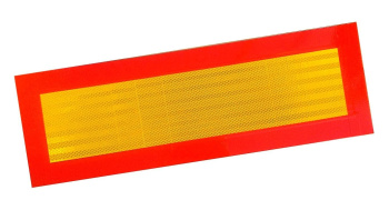 Знак "LONG/ДЛИНОМЕР" 2ШТ, (600*200мм) СВЕТООТРАЖАЮЩАЯ