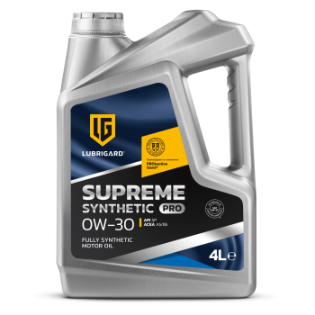 Автомасло LUBRIGARD SUPREME SYNTHETIC PRO 0W-30 Моторное масло. 4л