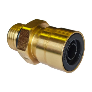 Фитинг CAMOZZI C9512 ПРЯМОЙ (латунь) 12-М16х1,5