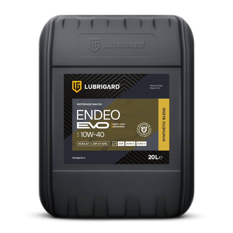 Автомасло LUBRIGARD ENDEO EVO 10W-40 Моторное масло. 20л