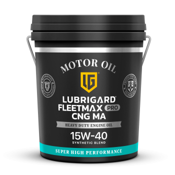 Автомасло LUBRIGARD FLEETMAX PRO CNG MA 15W-40 Моторное масло для газовых двигателей. 19 л