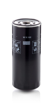 Фильтр MANN FILTER W11102 масляный ЯМЗ-5344, DAF, IVECO, FIAT ан. P551102, LF4112,