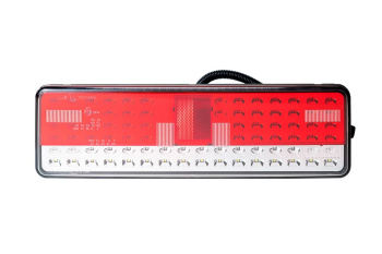 Фонарь задний КАМАЗ-5490 LED ЛЕВЫЙ (ФС) с БАЙОНЕТНЫМ РАЗЪЕМОМ (РУФС 09-02)