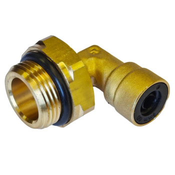 Фитинг CAMOZZI C9502 Г-обр (латунь) 8-М22х1,5