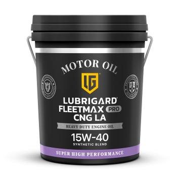 Автомасло LUBRIGARD FLEETMAX PRO CNG LA 15W-40 Моторное масло для газовых двигателей. 19 л