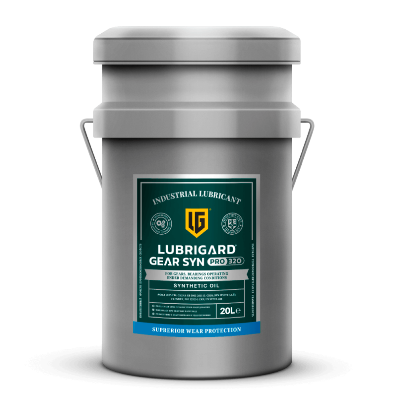 LUBRIGARD GEAR SYN PRO 320 Индустриальное масло для промышленных редукторов. (19 л)
