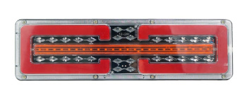 Фонарь задний СМАЗ, КАМАЗ (2ШТ, ЛЕВЫЙ+ ПРАВЫЙ) LED (VOLVO, SCANIA)