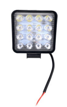 Фара LED GE-WSQ016F (SL30) 48W 16 LED, Lm, рассеиваемый свет, Ал,корп, 110х30х125мм 12/24V"OFF-Road"