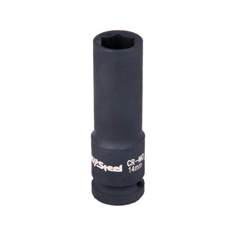 Головка торцевая 1/2" 14мм 6-гр. УДАРНАЯ УДЛИНЕННАЯ "AV Steel"