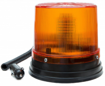 Маячок светодиодный 12-24V импульсный магнитный МИМ 04АЖ 48LED
