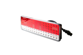 Фонарь задний КАМАЗ-5490 LED ПРАВЫЙ (ФС) со жгутом К5 (РУФС 09-05)