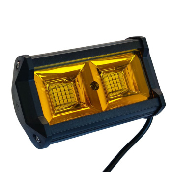 Фара LED G0048Y 20,5W 32LED, 2100Lm, 2700K 80х130х65мм 12/24V ЖЕЛТАЯ свет