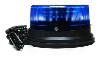 Маячок светодиодный 12-24V импульсный магнитный МИМ 07С 6COB LED, ЛИНЗА