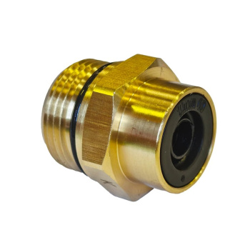 Фитинг CAMOZZI C9512 ПРЯМОЙ (латунь) 10-М22х1,5