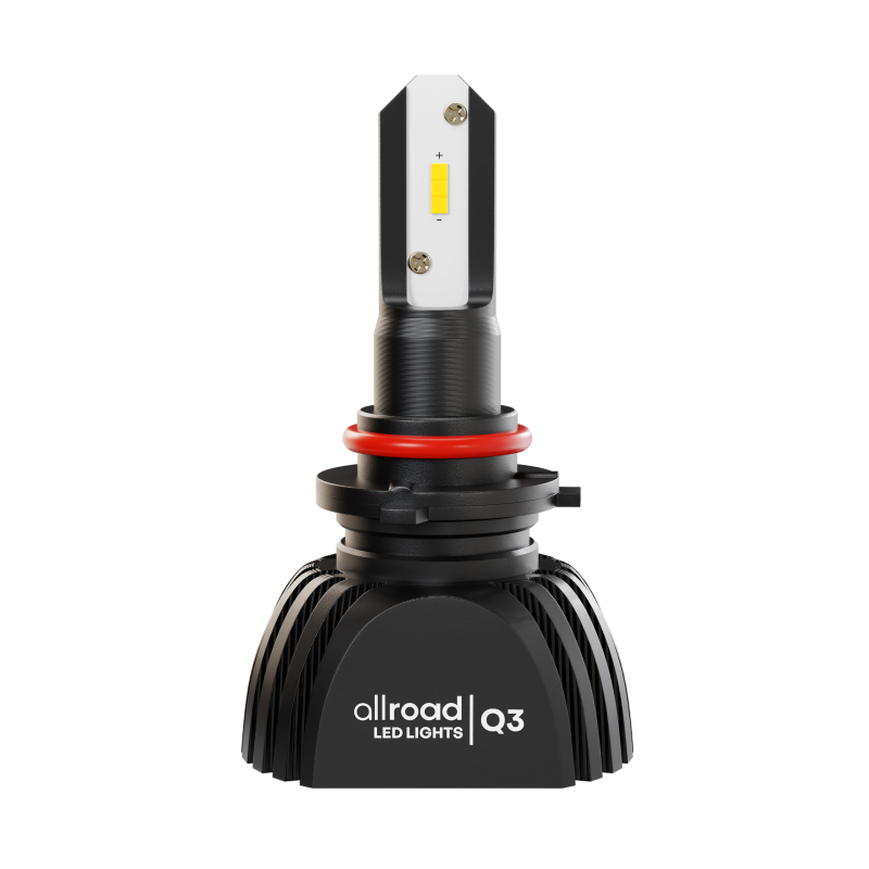 Светодиод H4 (P43t) 6000K 9-32V LED, 20W, 3600 Lm, ALLROAD Q3, ЖЕЛТЫЙ, радиатор охлажд, Al (1шт)