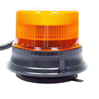 Маячок LED YL-822D1 PRO'blesk 12-48V магнитный 30LED*1W, 3 реж. всп, h-118мм, d-140мм, провод 5м