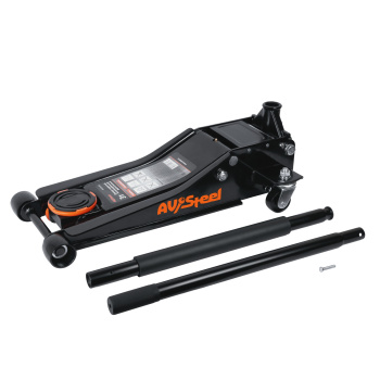 Домкрат подкатной 3т низкопрофильный, Н=75/505мм, 2 штока "AV Steel" AV-951103