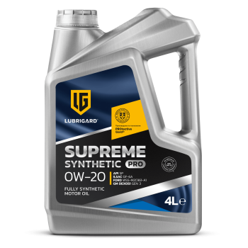 Автомасло LUBRIGARD SUPREME SYNTHETIC PRO 0W-20 Моторное масло. 4л