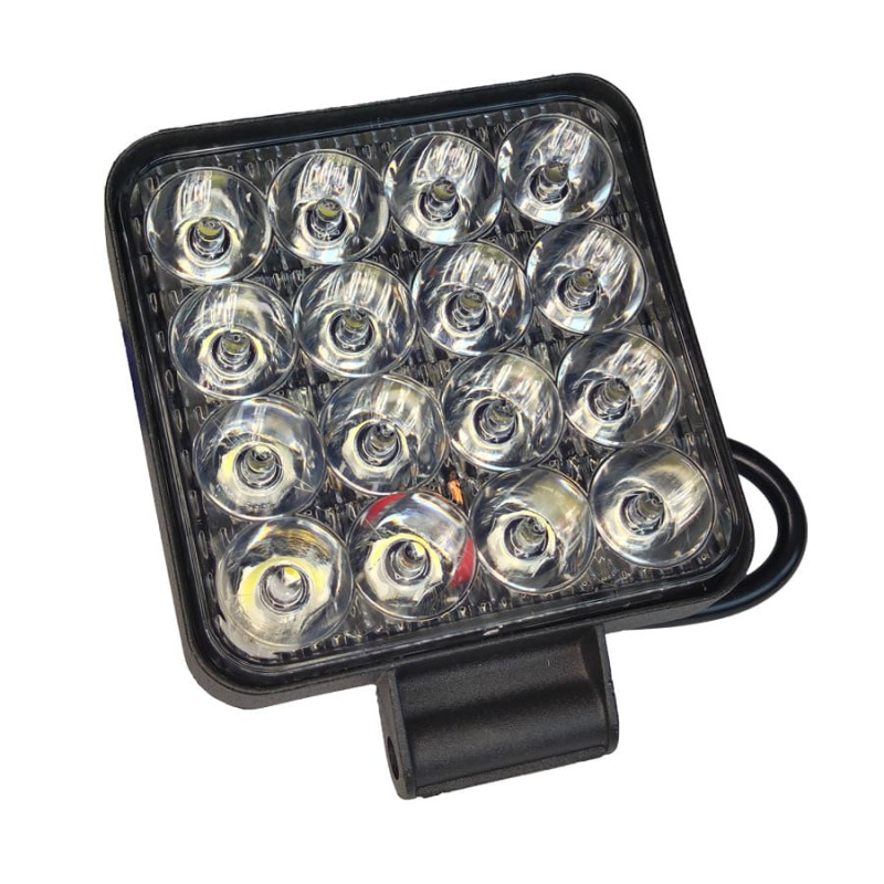Фара LED G0001-MINI 20W 16LED 13.7V, Lm, 6500K 84х84х20мм  свет