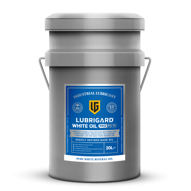 LUBRIGARD WHITE OIL PRO FG 15 Белое минеральное масло. (20 л)