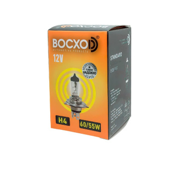 Лампа 12V 60/55W Н4 галогеновая ВОСХОД Р43Т