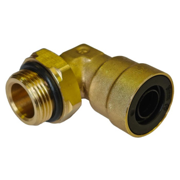 Фитинг CAMOZZI 9502 Г-обр (латунь) 15-М22х1,5