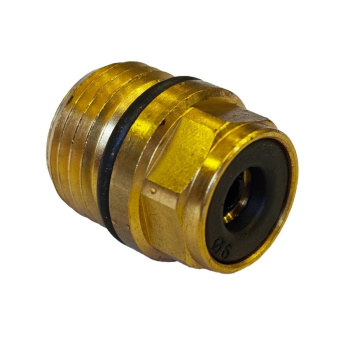 Фитинг CAMOZZI 9512 ПРЯМОЙ (латунь) 6-М16х1,5