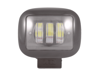 Фара LED KS WSQ003BB-L 27W 3 LED, (ЛИНЗА), направленный свет,Ал,корп, 115х60х115мм 12/24V"OFF-Road"