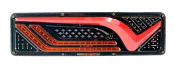 Фонарь задний СМАЗ, КАМАЗ (2ШТ, ЛЕВЫЙ+ ПРАВЫЙ) LED (VOLVO, SCANIA)