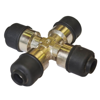 Фитинг CAMOZZI D6600 КРЕСТ (латунь) 6мм-S