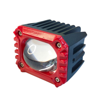 Фара LED G0257 30W LED 12-30V, 6000/2700K 70х55х60мм БЕЛ/ЖЕЛТ свет, КРАСН КОРП
