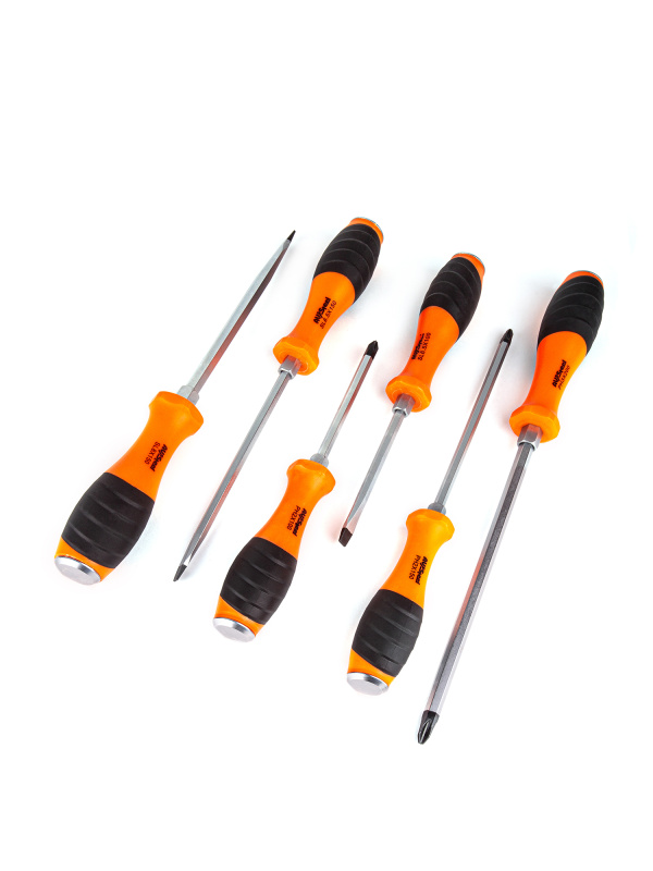 Набор отверток ударных 6 предметов "AV Steel"