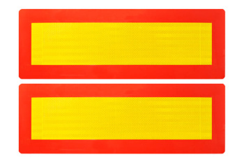 Знак "LONG/ДЛИНОМЕР" НАКЛЕЙКА 2ШТ, (600*200мм) СВЕТООТРАЖАЮЩАЯ