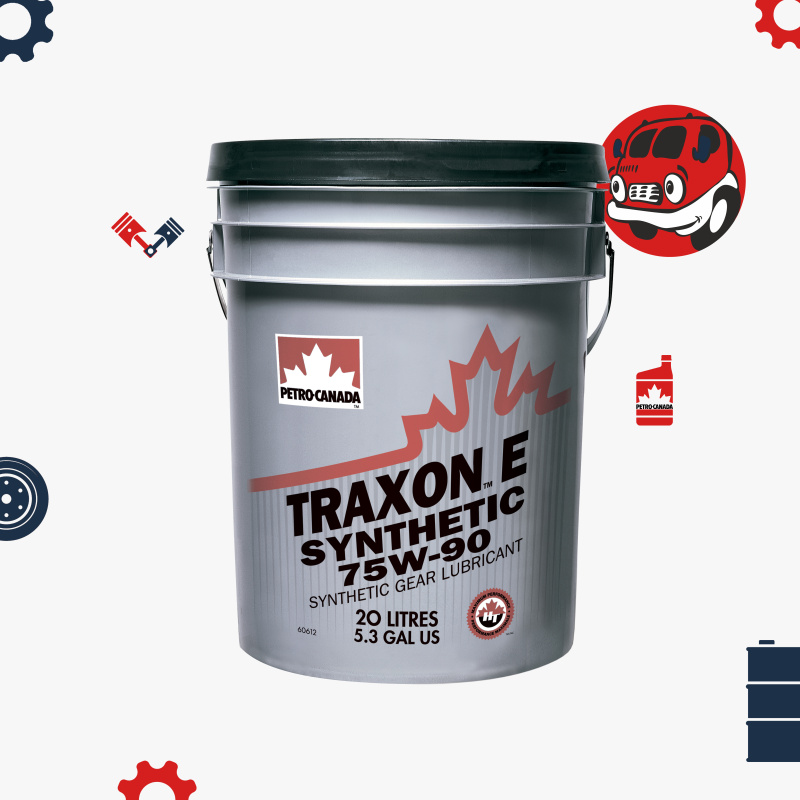 Автомасло PETRO-CANADA TRAXON E SYNTHETIC 75W-90 трансмиссионное масло 20,0 л..СИНТЕТИКА
