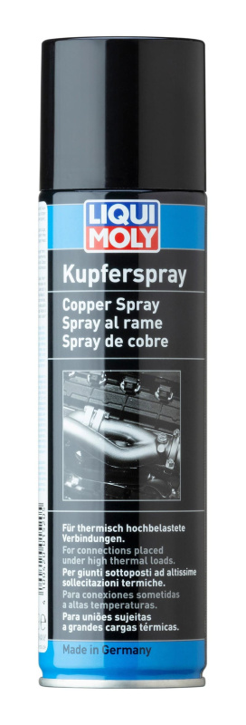 LIQUI MOLY Медный спрей для тормозных колодок и выхлопных систем Kupfer-Spray (250 мл)