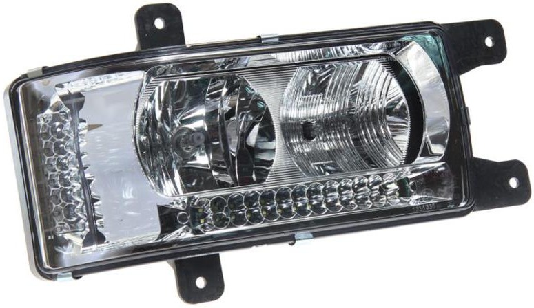 Фара нового образца 44.3775 КАМАЗ ЕВРО-3-6 LED, ДХО ПРАВАЯ