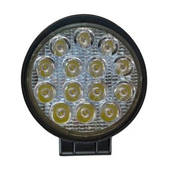 Фара LED ФС 04214CS 42W 14 EPISTAR LEDx3W, 4000Lm, 6000K D-115 H-52мм 12/24V направленный свет