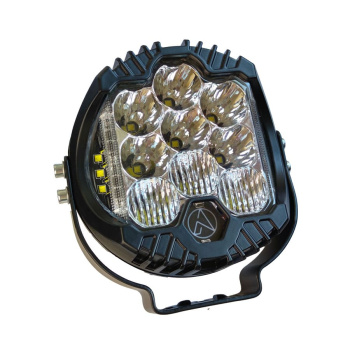 Фара LED G0300 32/8W 9LED, Lm,6000K D=120, 50мм 10-30V 3 РЕЖИМА (БЕЛ/ЖЕЛТ+ ЖЕЛТ СТРОБ)