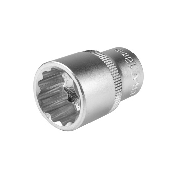 Головка торцевая 1/2" 18мм 12-гр "AV Steel"