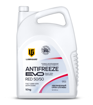 Антифриз (10кг) LUBRIGARD Antifreeze EVO RED 50/50 красный