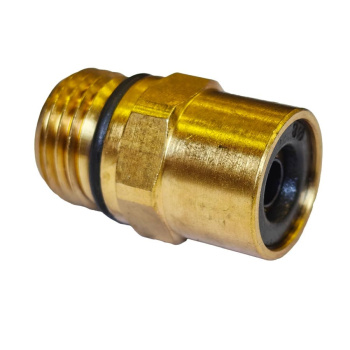 Фитинг CAMOZZI C9512 ПРЯМОЙ (латунь) 8-М16х1,5