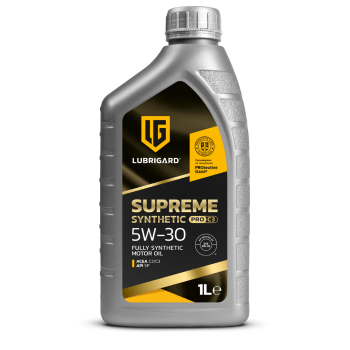 Автомасло LUBRIGARD SUPREME SYNTHETIC PRO C3 5W-30 Моторное масло. 1л