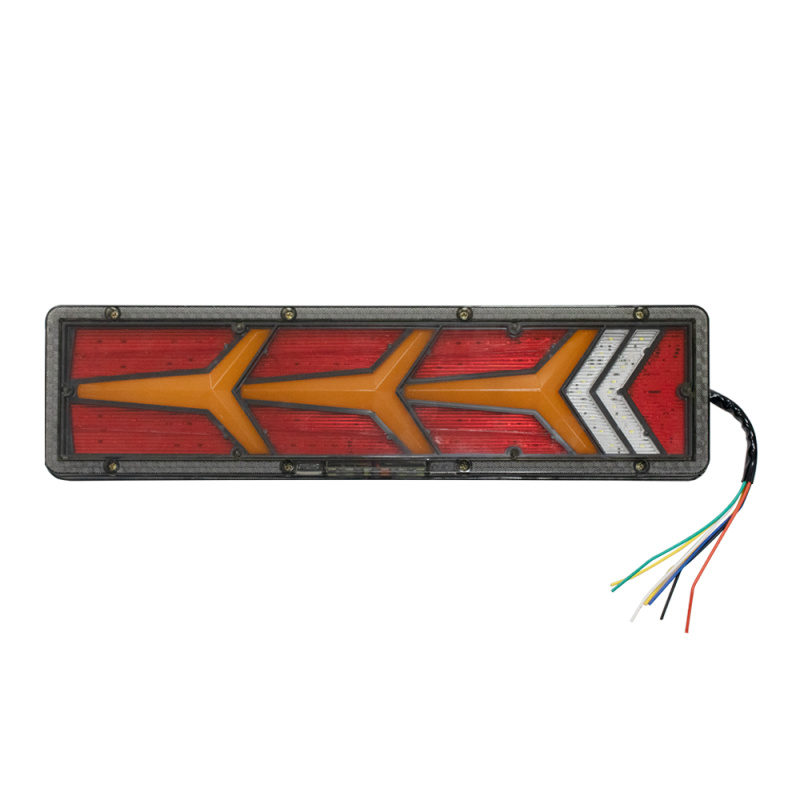 Фонарь задний СМАЗ, КАМАЗ (2ШТ, ЛЕВЫЙ+ ПРАВЫЙ) LED (VOLVO, SCANIA)