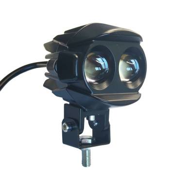 Фара LED G0515 прожектор 14W  2LED 10-50V, Lm, НАПРАВЛЕННЫЙ БЕЛЫЙ+БЛИЖН ЖЕЛ свет (2 РЕЖИМА)